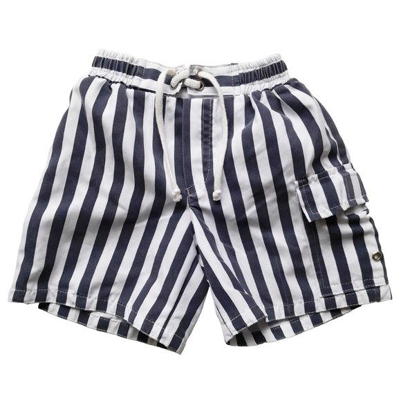 Baby CZ by Carolina Zapf Striped Swim Trunks - Picture 1 of 16